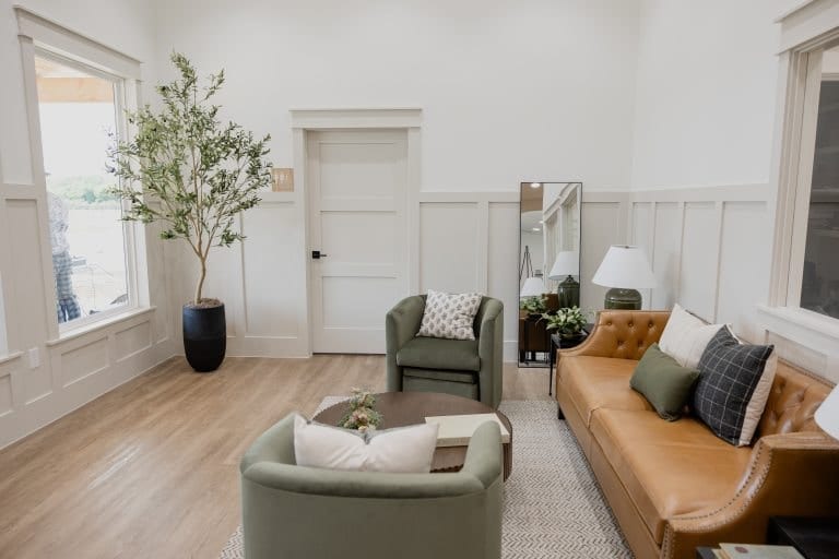 Comfortable living spaces designed for residents